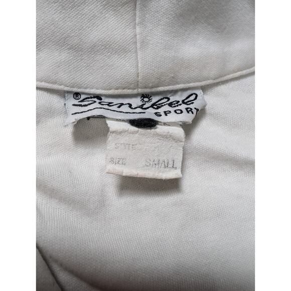 Vtg Made In USA Women’s V neck T Shirt Polo Size Small Sanibel Sports - Picture 2 of 5